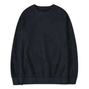 Sweat-shirt à col rond uni pour homme avec design minimaliste, sweat-shirt en polaire chaud pour homme pour les activités de plein air - Product Image 2