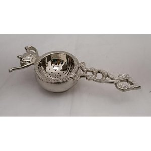 Colador de Té de Latón de Diseño Popular, Infusor de Hierbas, Filtro de Té de Latón de Excelente Calidad, Precio Más Bajo de Exportador Indio - Product Image 1