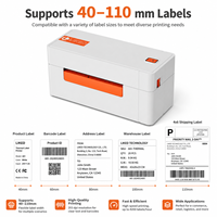 Impresora de Etiquetas Térmicas A81 4x6, 203DPI, 150mm/s, USB, Bluetooth, Impresora de Códigos de Barras para Almacenes de Comercio Electrónico