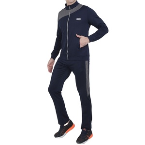 High Quality Men's Sportswear O-Neck Zipper Hoodie With <b>Matching</b> <b>Joggers</b> Sweat Suit <b>Set</b> - Product Image 1