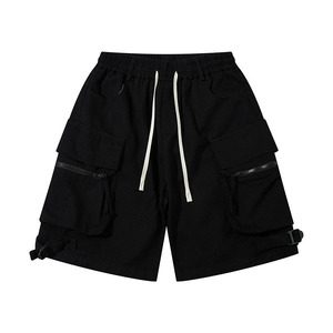 Men's Cargo <b>Shorts</b> Casual Cotton Utility Work <b>Shorts</b> Multi Pocket Drawstring Waist Outdoor <b>Tactical</b> Summer Streetwear <b>Shorts</b> - Product Image 3