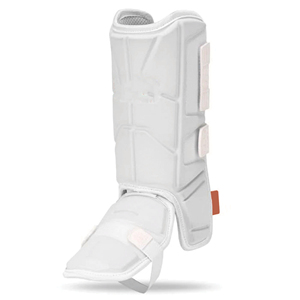 Best Selling Training Boxing Shin <b>Pad</b> Newest Design Cowhide Instep Protector Solid Color MMA Shin Guard Wholesale - Product Image 5