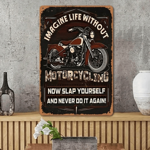 CIFbuy Plaque en aluminium vintage rétro TikTok pour service de retrait Temu, pour bar, garage, man cave, 20,3x30,5 cm - Product Image 5