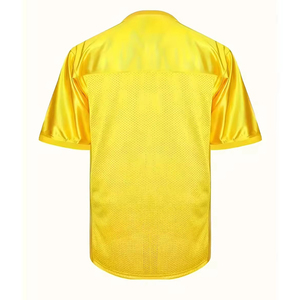 Uniforme de Fútbol Americano de Talla Grande, Sostenible, Antipilling, Transpirable, de Manga Corta, de Secado Rápido, con Impresión Personalizada - Product Image 2