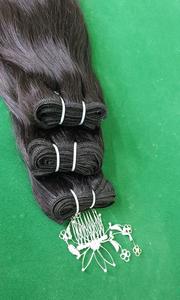 Meilleur échantillon de paquets de cheveux indiens vierges à cuticules alignées, cheveux indiens vierges à cuticules alignées - Product Image 3