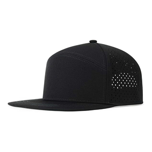 Gorra de Béisbol Deportiva Unisex Negra Transpirable con Visera Plana para Exteriores, Primavera/Verano, Adulto, 58-60CM - Product Image 3