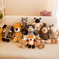 Jouets en peluche de dinosaures américains de première qualité certifiés CE, adorables animaux de dessin animé en peluche avec rembourrage en coton PP
