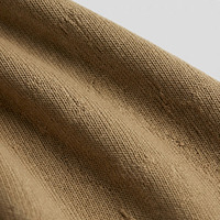 Pantalon de jogging kaki pour homme, cordon élastique, décontracté, respirant, mi-lourd, tricoté, poches latérales, pour l'automne, 100 % coton