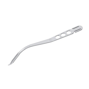 Elevador de Hueso Curvo HOHMANN, Punta Corta y Obtusa de 12.12 mm, Ancho de Mandíbula de 2.5 mm, 15 mm, Instrumento Quirúrgico Ortopédico - Product Image 3