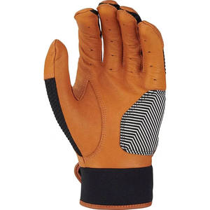 Guantes de Bateo de Béisbol de Cuero Transpirables con Agarre Acolchado para Entrenamiento, Práctica y Juego, Ajuste Flexible para Adultos, Alto Rendimiento - Product Image 4