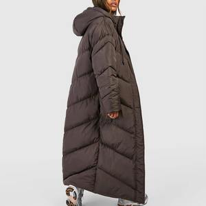 Chaqueta de Plumón con Capucha, Última Moda 2025, Ropa Interior de Invierno, Manga Larga, Cálida, Talla Grande, Transpirable y Reversible para Mujer - Product Image 3