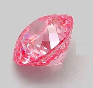 Diamant rose intense cultivé en laboratoire, pierre brute de qualité supérieure, diamant rose pour bague de fiançailles, bijoux fins - Product Image 3