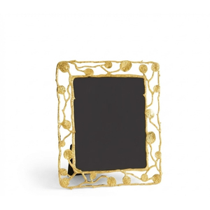 Marco de Fotos Metálico de Lujo con Diseño de Rama de Olivo, Estilo Vintage Dorado, para Bodas y Decoración Elegante del Hogar - Product Image 2
