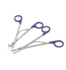 Applicateur manuel professionnel de clips polymères pour la chirurgie générale avec anneaux en carbure de tungstène TC couleur or - Product Image 2