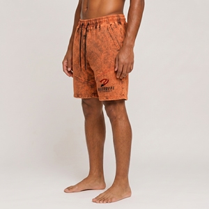 Pantalones Cortos de Algodón con Efecto Vintage para Hombre, Corte Holgado, Tela Suave y Transpirable, Ropa Urbana de Verano - Product Image 4