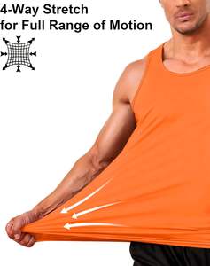 เสื้อกล้ามผู้ชาย Heritage ผ้าถักเนื้อนุ่ม ระบายอากาศดี สัมผัสเย็นสบาย คล่องตัว โพลีเอสเตอร์ น้ำหนักเบา ให้ความรู้สึกสดชื่น ใช้ได้ทุกวัน ดีไซน์ทันสมัย - Product Image 2