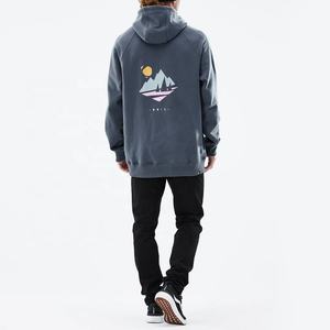 Sweat à capuche de ski en polaire épaisse avec logo personnalisé, imperméable, coupe-vent, pour homme, pull thermique pour snowboard, hiver, extérieur, 100% polyester - Product Image 6