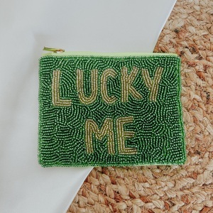 กระเป๋าใส่เหรียญลูกปัดหรูหราพร้อมงานปักสีสันสดใส กระเป๋าใส่เหรียญปักลูกปัดทำมือ ดีไซน์ไม่ซ้ำใคร - Product Image 5