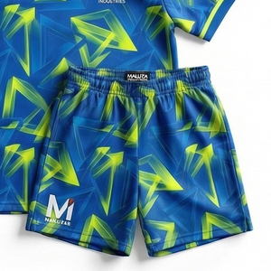 Ensemble de maillots de football personnalisés de haute qualité, sublimation, anti-transpiration, pour club et école - Product Image 2