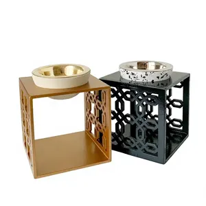 METAL LINE EXPORTS MLE-1172 Quemador de Incienso de Latón Hecho a Mano con Tapa y Soporte, Incensario Aromático con Patrones Decorativos, Incienso Indio Duradero - Product Image 3