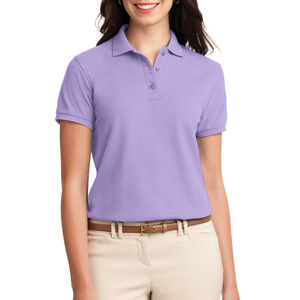 Camiseta Polo para Mujer al por Mayor, 100% Algodón, Cuello con Franja, Corte Ajustado Informal, Modelo 2026, Precio Económico, Personalizable - Product Image 4