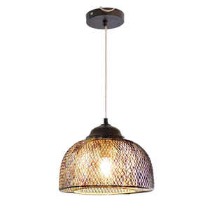 Modern Design Round Metal Pendant Lamp Handmade Ceiling Mount Dark Finish Living Room Interior Decorate Restaurants Lowest Price - Product Image 2