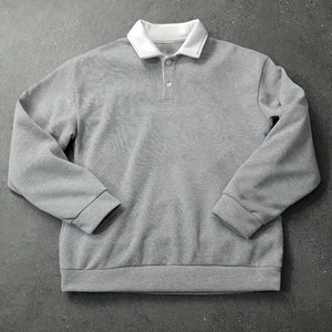 Chemise décontractée pour homme, unie, respirante, avec poche contrastante, manches longues, col boutonné, lavable en machine, style printemps-automne - Product Image 2