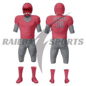 Tenues de football américain personnalisées pour équipes – Maillots de football américain sur mesure avec numéros de joueur imprimés par sublimation, respirants, pour les matchs - Product Image 2