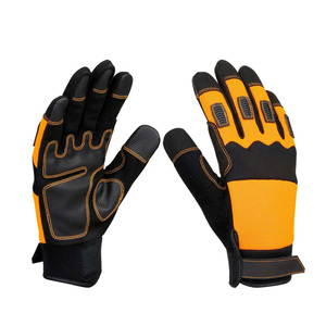 Gants de mécanicien industriels de haute qualité, résistants aux chocs, 2026, produit le plus vendu, gants de mécanicien en cuir de vachette de sécurité - Product Image 6
