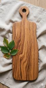 Ensemble de planches à découper rectangulaires en bois avec support et couteau vert, planche à découper antidérapante, ensemble d'outils de cuisine - Product Image 5