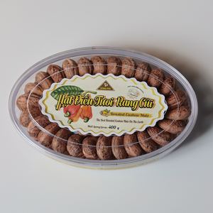 เม็ดมะม่วงหิมพานต์อบเกลือออร์แกนิคพรีเมียม ดงฟู ขายส่ง ขนาด W180 400 กรัม พร้อมใช้ บรรจุกล่องของขวัญทรงรี - โรงงานส่งตรงระหว่างประเทศ - Product Image 2