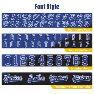 Wholesale Custom Adult Softball & Baseball Jerseys 100% Polyester Printed Breathable Moisture-Wicking Customizable Team Jerseys - Product Image 5