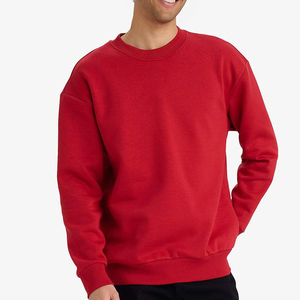 Sweat-shirt à capuche en coton uni personnalisé OEM pour hommes - Product Image 2
