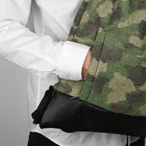 Sac à cordon camouflage OEM, double cordon, sac de sport, sac de yoga, pour femmes et hommes, imperméable, en nylon, sac de gym - Product Image 2