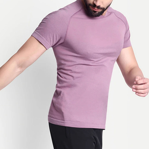 Service OEM ODM pour vêtements de sport et de fitness pour hommes, t-shirts de gym de qualité supérieure, logo et couleur personnalisés, prix de gros. - Product Image 3