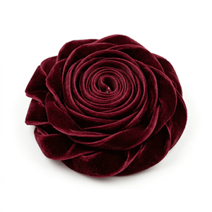 Wholesale 25mm Burgundy Wine Red Single Side Velvet Ribbon for Gift <b>Box</b> Wrapping <b>Sewing</b> Crafts Luxury Packaging Invitation Decor - Product Image 5