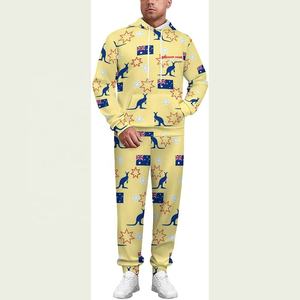 Ensemble de sport pour hommes, survêtement personnalisé, respirant, de haute qualité, sweat-shirts unis, logo personnalisé, ensemble de fitness unisexe, survêtement - Product Image 4