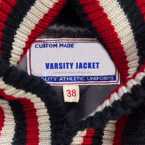 Custom Embroidered Varsity <b>Jacket</b> <b>Men</b> Red <b>White</b> Casino Theme Letterman Baseball <b>Jacket</b> with Dice Cards Roulette Patch Designs - Product Image 3