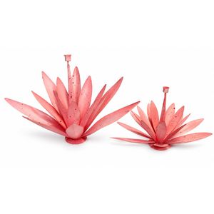 Porte-bougie artistique contemporain, support à bougie géométrique en métal, élégant centre de table pour la décoration intérieure et les événements de mariage - Product Image 2