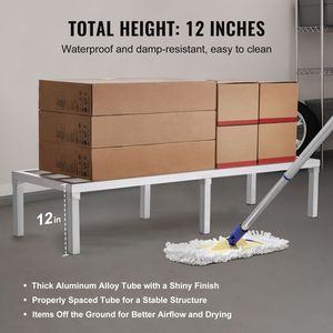 Scaffalatura Commerciale per Alimenti 60FT X 20FT 12FT, Capacità 1800 Libbre, in Alluminio Saldato per Stoccaggio - Product Image 3