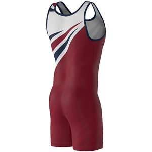 Professional Wrestling <b>Singlets</b> Custom Printed Athletic Competition Uniform <b>for</b> Teams and Clubs - Product Image 5