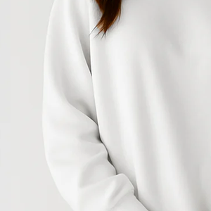 Sweat-shirt doublé personnalisé style sororité, à manches longues et épaules tombantes, coupe décontractée, chic et confortable pour le quotidien - Product Image 5