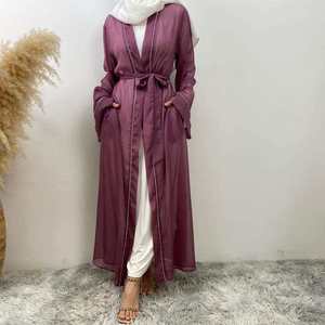 2026 High Quality Islam Fashion Women New Arrival High Quality Plus Size Long Sleeve <b>Islamic</b> <b>Clothing</b> Ladies Elegant Abaya - Product Image 4