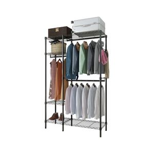 Confezione da 2 Mensole Nere da Parete 1x6ft (30x183 cm) per Garage e Stoccaggio - Product Image 4