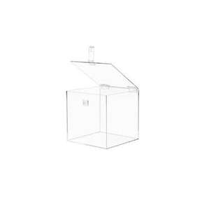 Minimal Clear Acrylic Display Storage <b>Box</b> & Kitchen Storage Dry Fruit Multi Purpose Utility <b>Box</b> for Jewelry & <b>Makeup</b> Organizer - Product Image 1