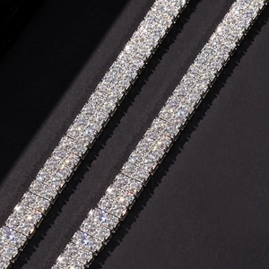 Cadena Cubana de Moissanita VVS de Calidad Premium, Estilo Hip Hop, 10mm, Plata de Ley 925, con Incrustaciones de Diamantes, para Raperos, de la India - Product Image 5