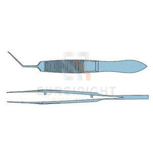 ชุดเครื่องมือผ่าตัดทางนรีเวชแบบแคปซูลอเร็กซิส ยี่ห้อ Utrata ขนาด 85 มม. แบบมีมุม ทำจากไทเทเนียม สำหรับใช้ในโรงพยาบาล ได้รับการรับรองมาตรฐาน CE ISO โดย Blush Surgical - Product Image 5