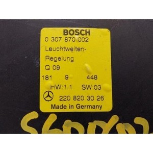 โมดูลควบคุมไฟหน้ารถยนต์ S-class ปี 1998-2005 มือสอง ของแท้ รหัสอะไหล่ A2208203026 - Product Image 4