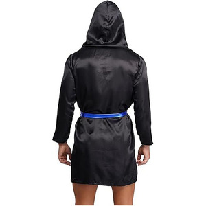 ชุดคลุมมวยผ้าซาตินแบบสั่งทำรุ่นใหม่สำหรับทุกเพศ ระบายอากาศได้ดี แห้งเร็ว เหมาะสำหรับฝึกซ้อมศิลปะการต่อสู้ ราคาโรงงาน - Product Image 3