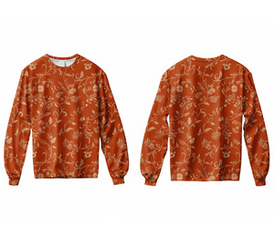 Sudadera de Forro Polar con Sublimación a Todo Color, Estilo Casual de Invierno, Sin Límite de Tallas |   Ropa Deportiva Cómoda de Algodón y Poliéster Anti-Sudor - Product Image 2